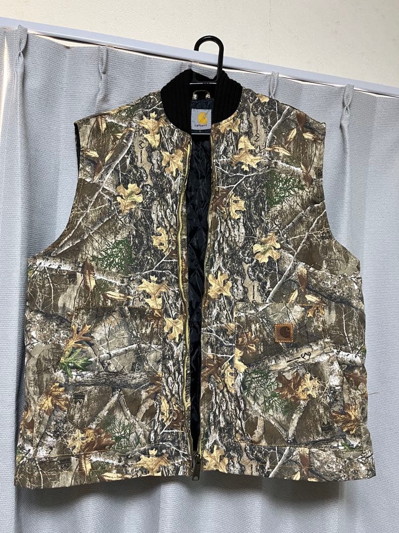 Carhartt real tree リアルツリー カモベスト L