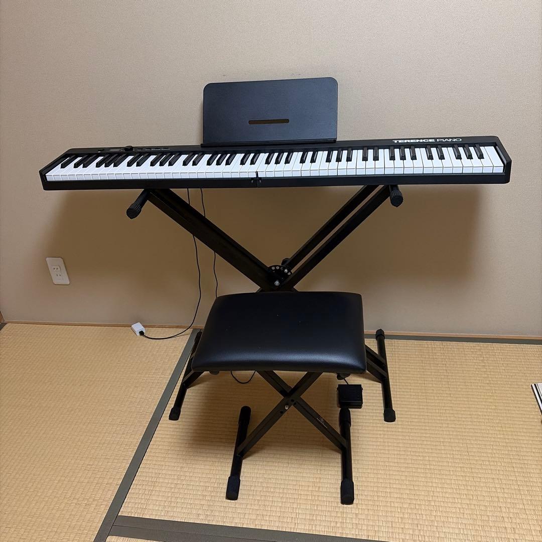 terence X88P 88鍵 電子ピアノ スタンド・椅子付きセット