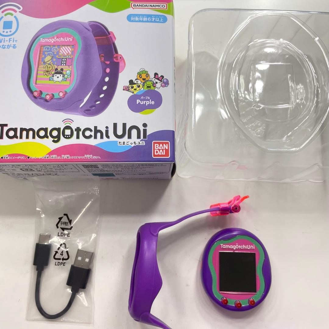 たまごっち ユニ tamagotchi Uni 本体 パープル - メルカリ