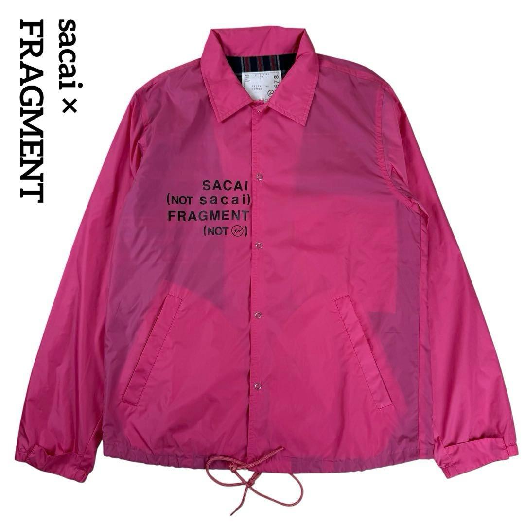 sacai FRAGMENT サカイ フラグメント ナイロンコーチジャケット