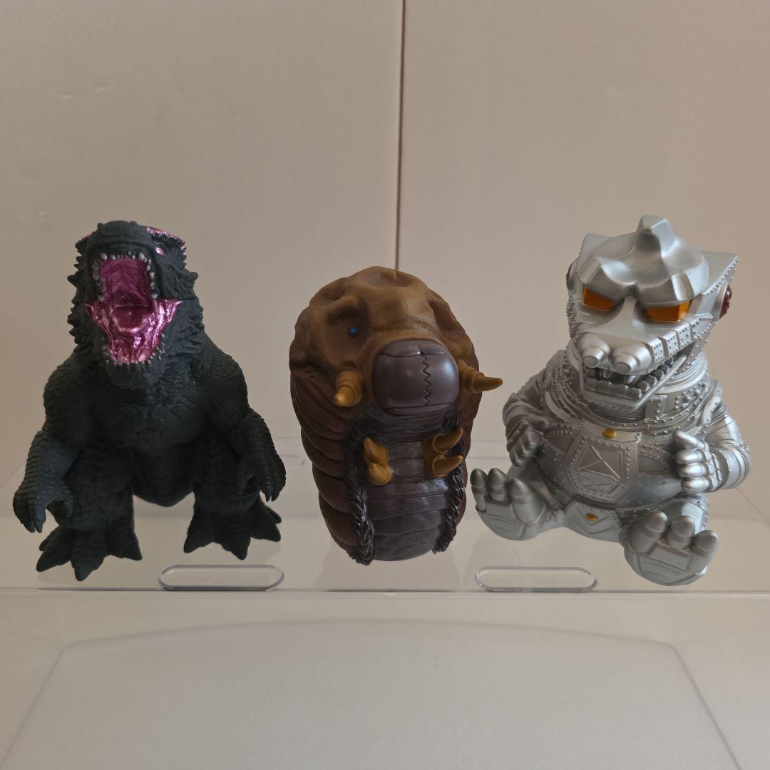 怪獣シリーズ 鎮座獣 ゴジラ ガメラ キングギドラ メカゴジラ 15点セット