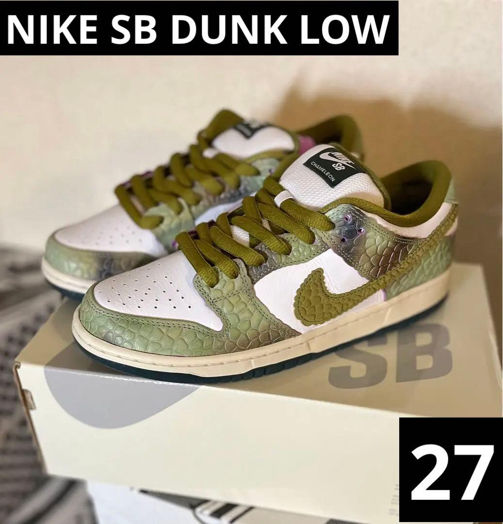 NIKE SB DUNK LOW PRO QS chameleon カメレオン