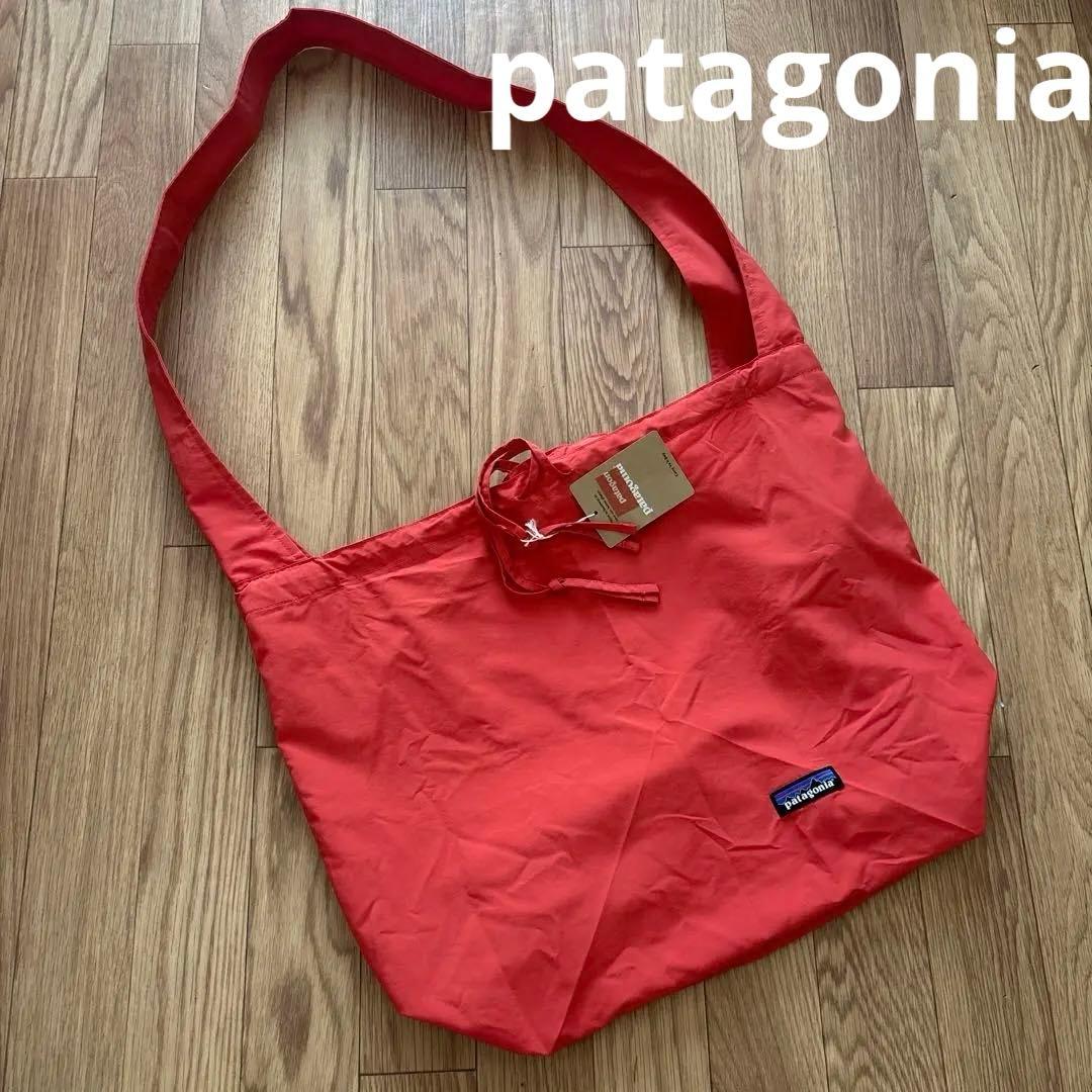 新品レア パタゴニア Carry Ya'll Bag エコバッグ オレンジ 赤系
