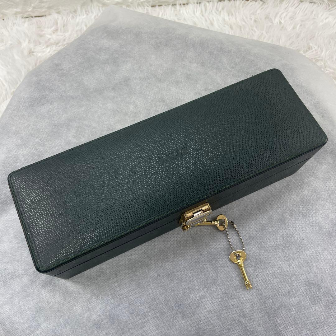 BALLY/バリー、腕時計ケース、ジュエリーケース、小物入れ、本革、鍵付き