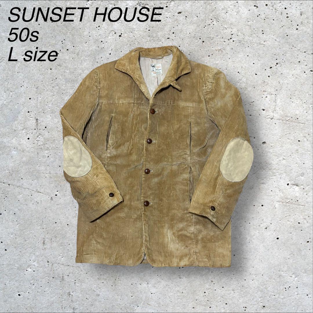 ロッキンベアー希少ビンテージ50sSUNSETHOUSEコーデュロイ