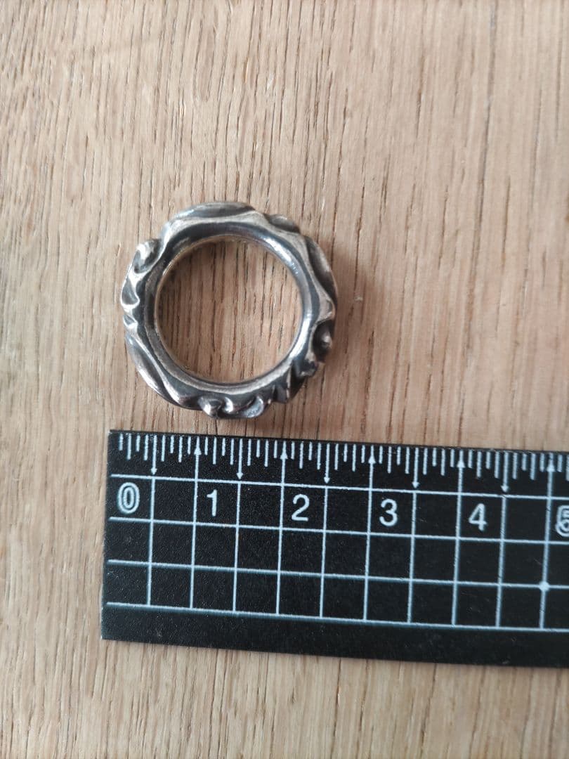 クロムハーツスクロールリング　2個セット