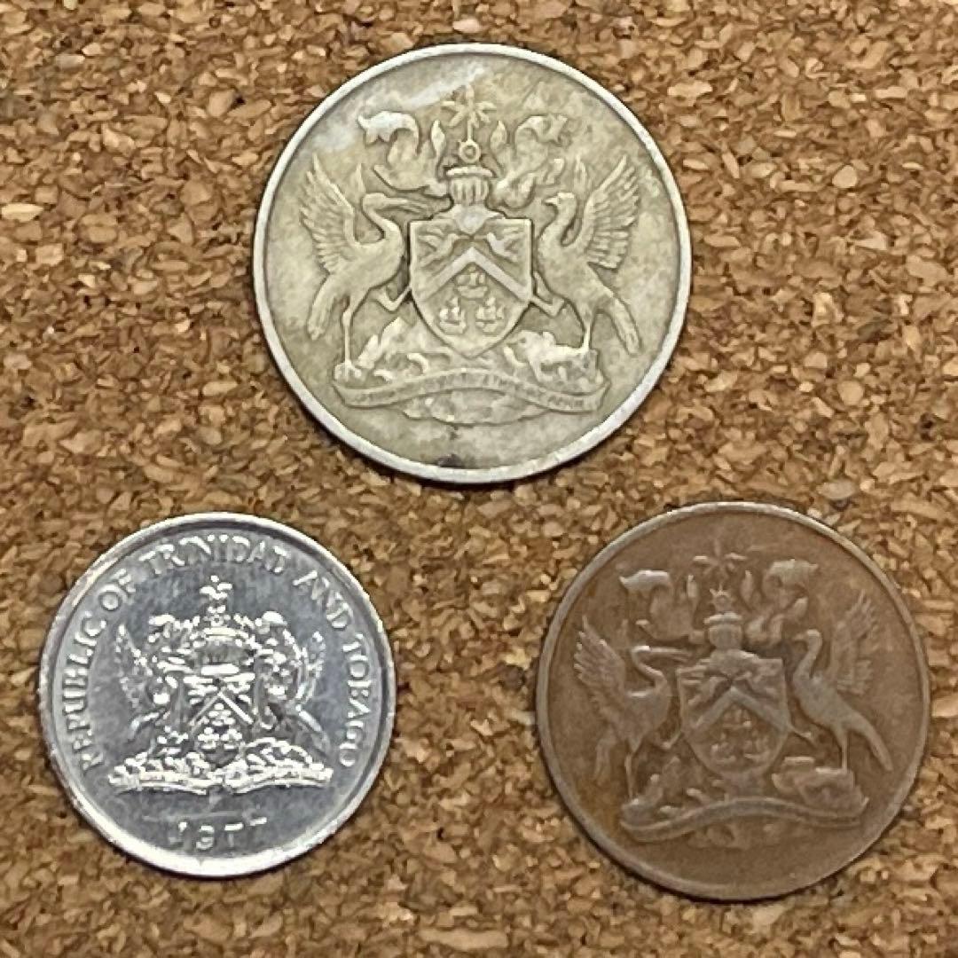 トリニダード・トバゴ】硬貨 3種3枚 外国コイン 海外 古銭 - メルカリ