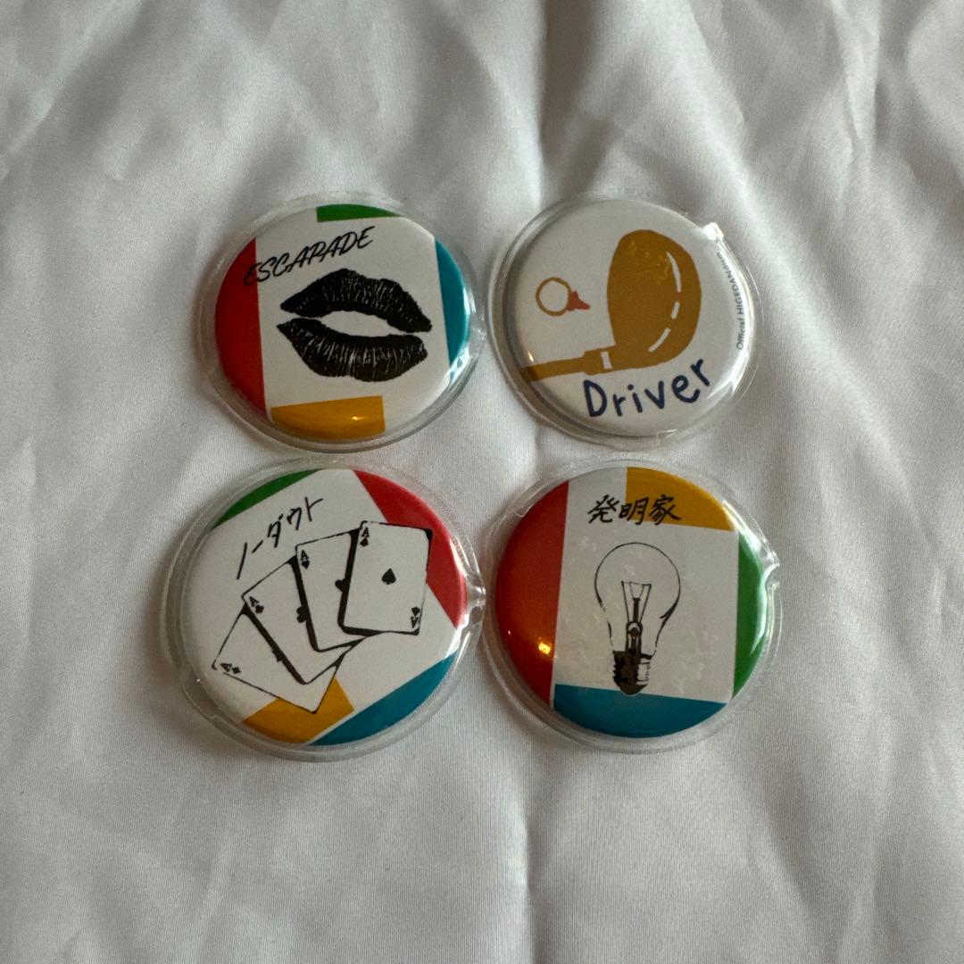 髭男 缶バッジ グッズ - メルカリ