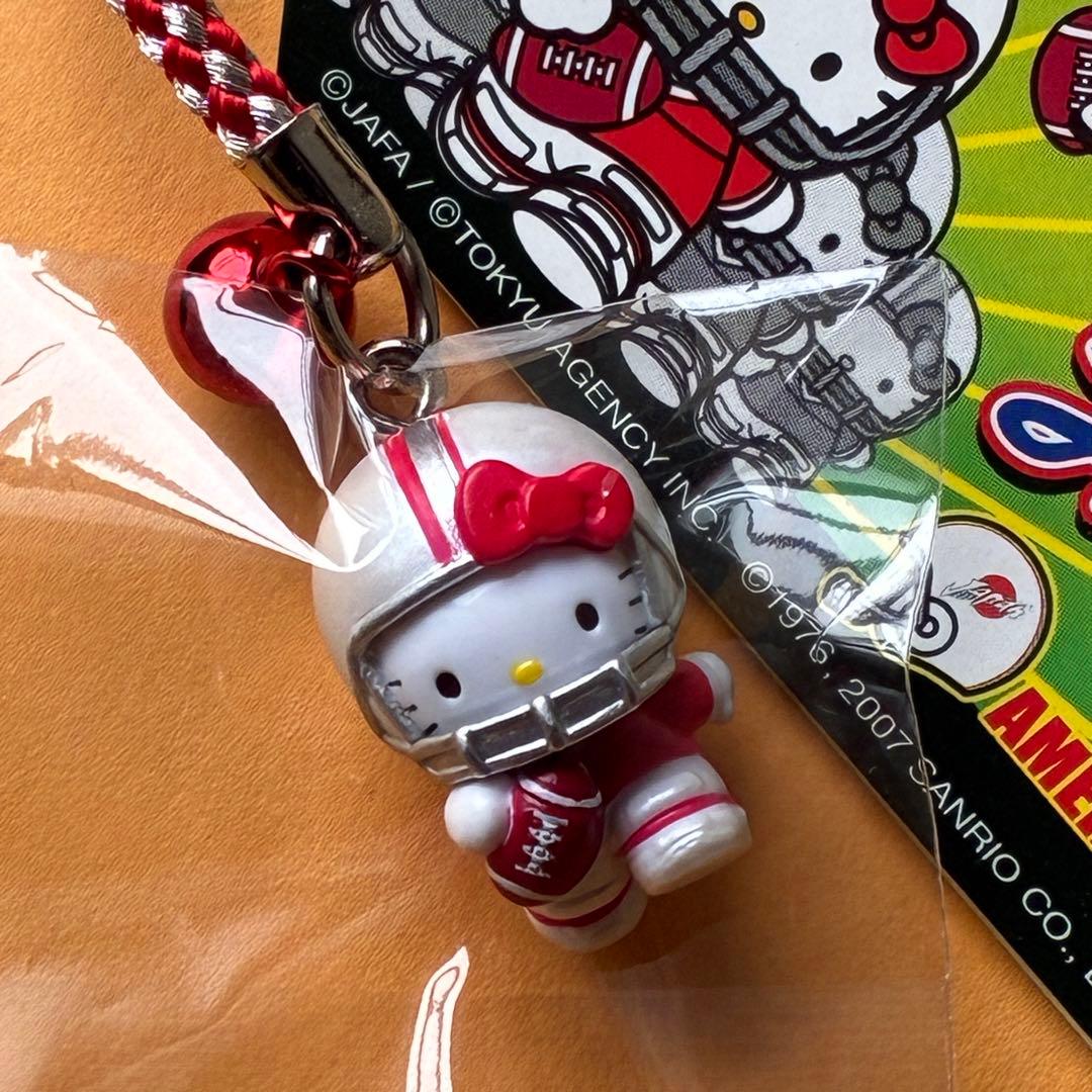 激レア☆アメリカンフットボール ストラップ 根付☆アメフト世界大会