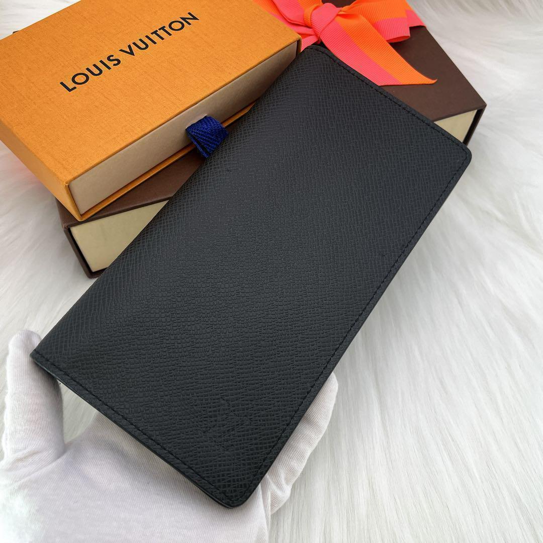 ✨新品級✨ルイヴィトン ポルトフォイユ ロン タイガ 黒 アルドワーズ 長財布