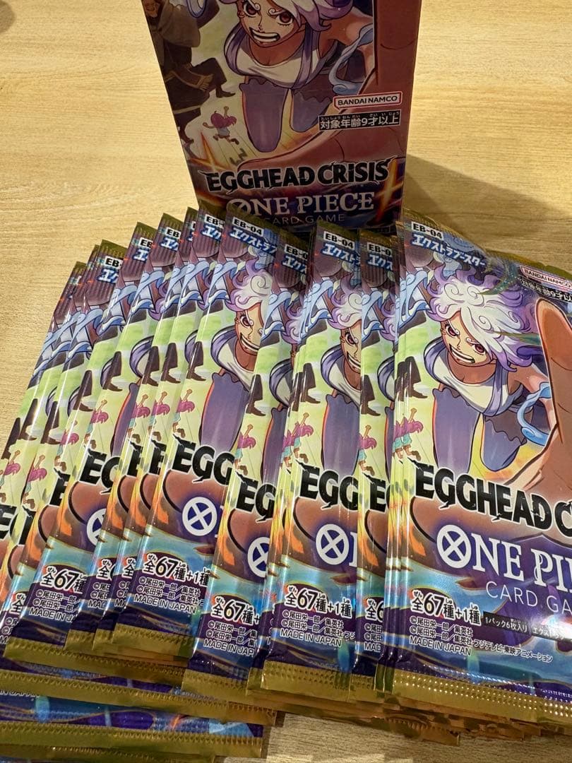 ワンピース エッグヘッド クライシス24パック 1ボックス分 - メルカリ