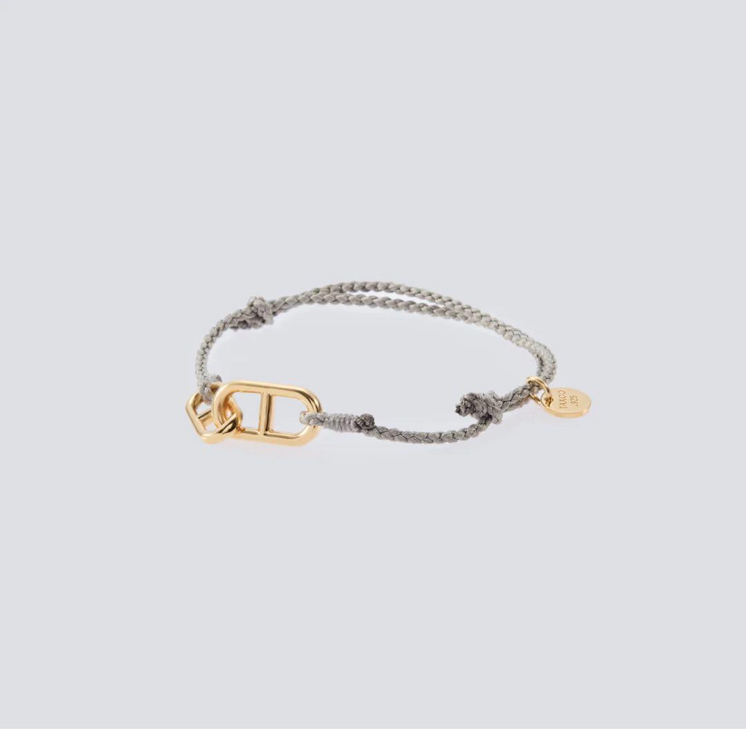 アクセサリー Anchor Link Silk Code Bracelet