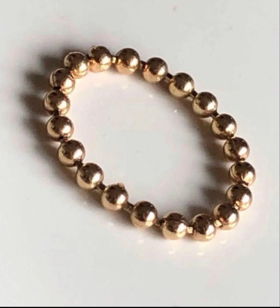 ヴァンドーム青山K10 径2㎜ボールチェーンリング#11