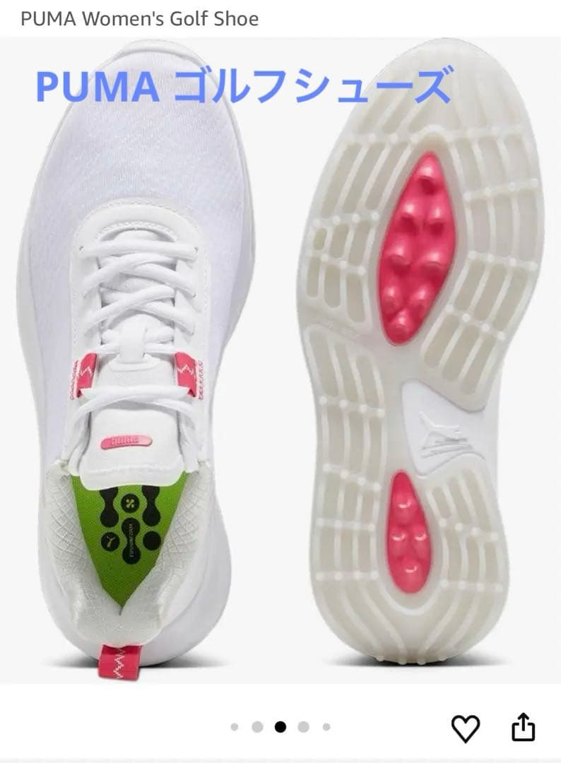 PUMA フュージョンクラッシュスポーツWomen's Golf Shoe