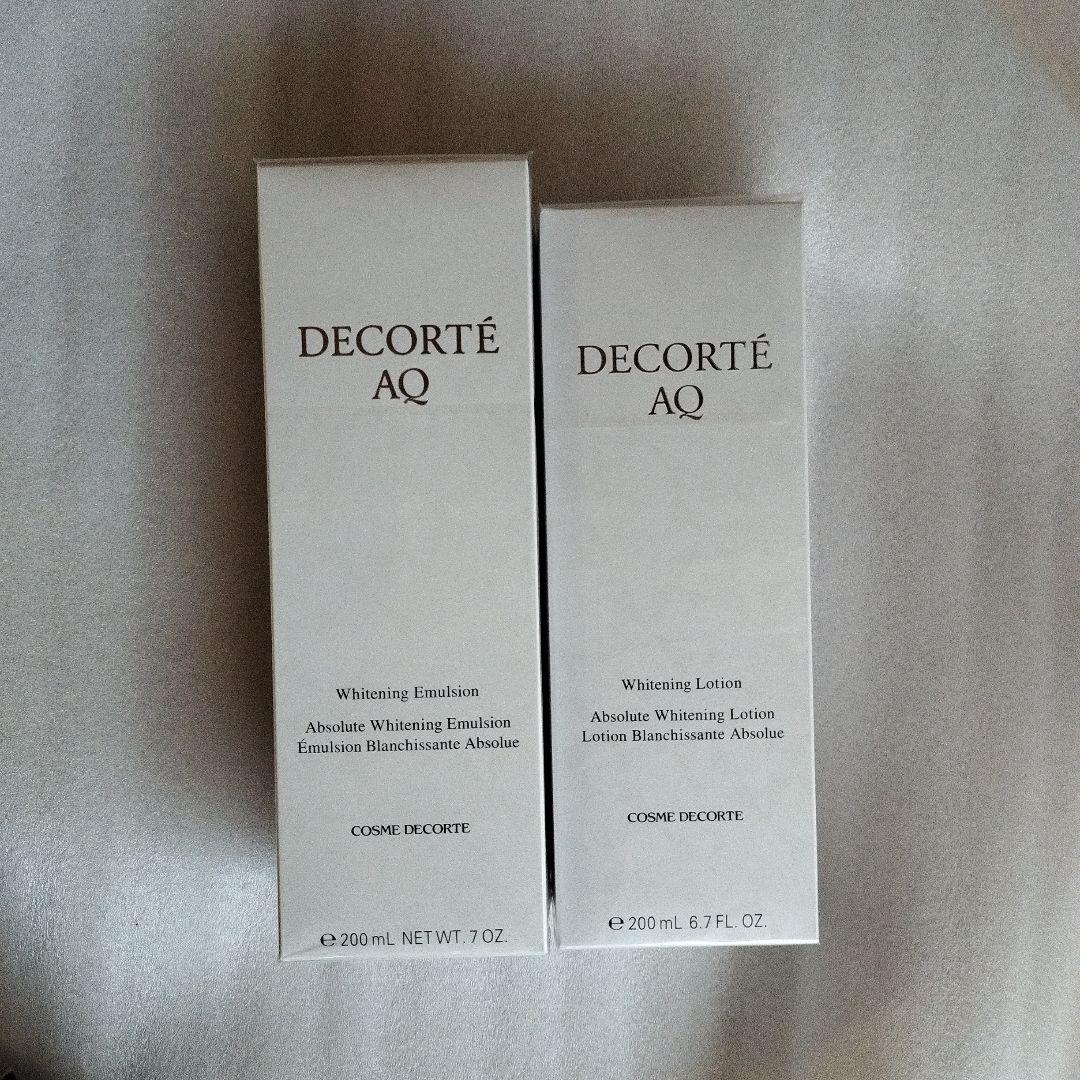 AQ ホワイトニング エマルジョン＆ローション各 200ml（医薬部外品）