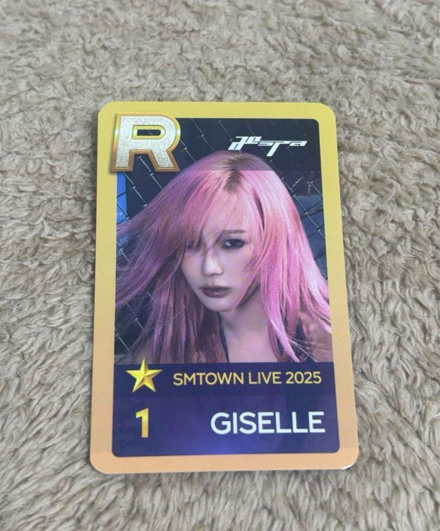 SMT PINK BLOOD VIP 特典トレカ aespa ジゼル