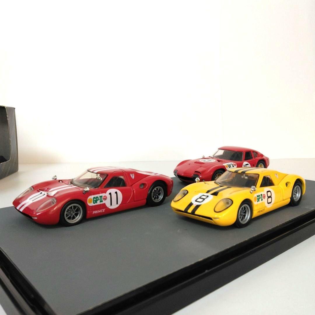 エブロトヨタ2000GT 日産R380ミニカー3台セット1/43　66,日本GP