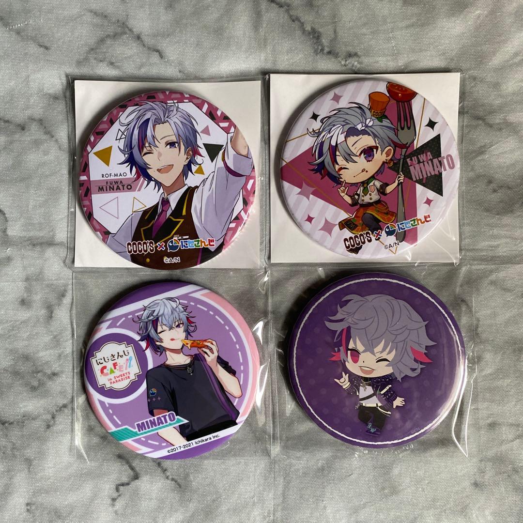 にじさんじ 不破湊 缶バッジ 75mm - メルカリ