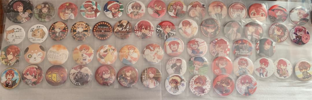 となりの坂田、あほの坂田　缶バッジ 浦島坂田船 となりの坂田。 AHO NO SAKATA LIVE TOUR 2022 -Ste