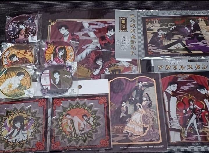 くじメイト xxxHOLiC アクリルバッジ　アクスタ　アクリルコースター