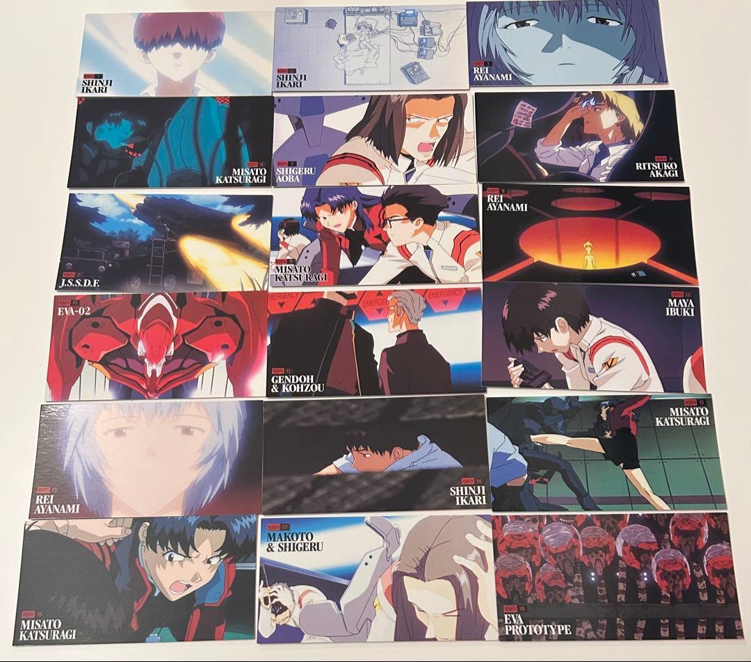 6840 エヴァンゲリオン カードダスマスターズワイド 初版 132種 - メルカリ