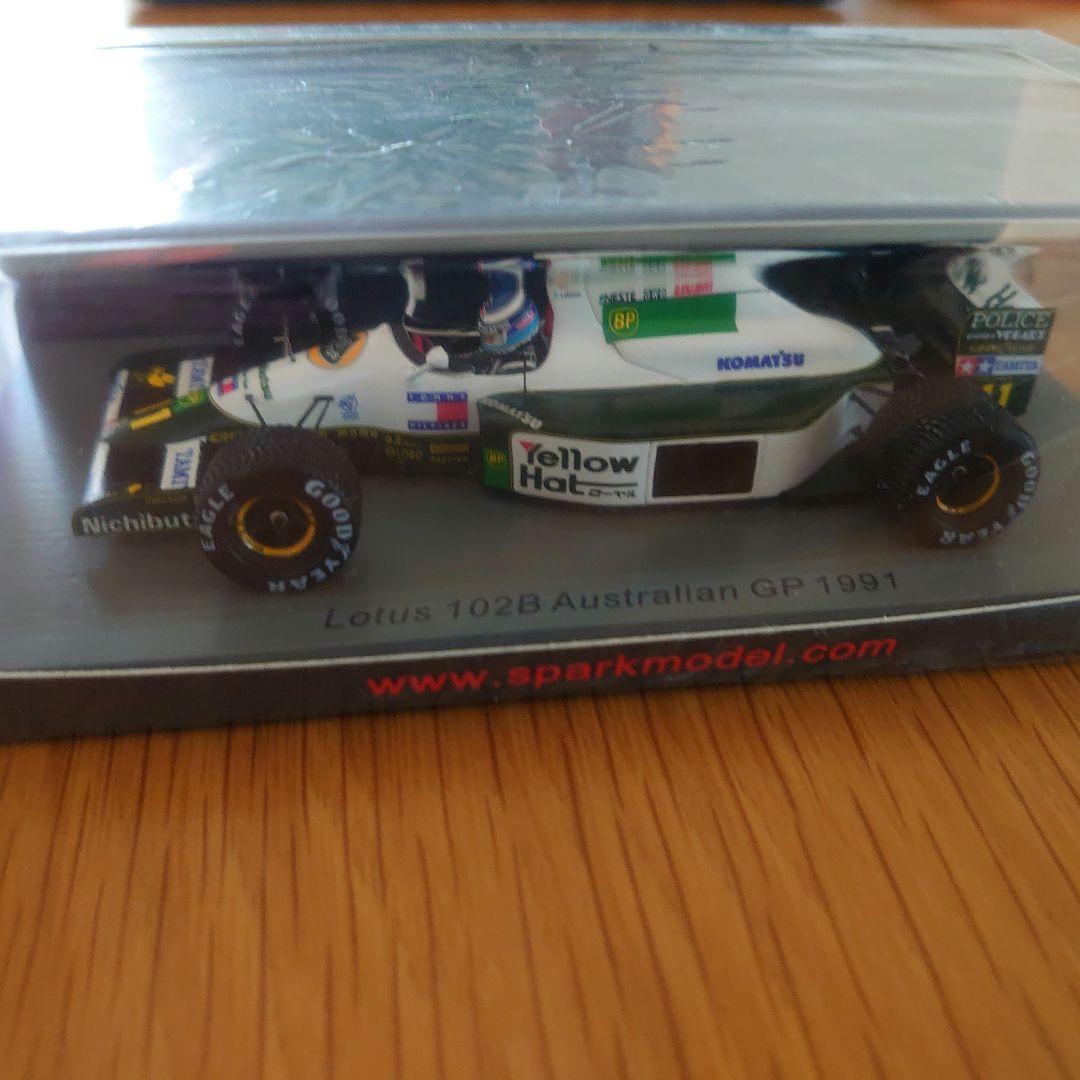 ミニカー Lotus 102B Australian GP 1991 1/43