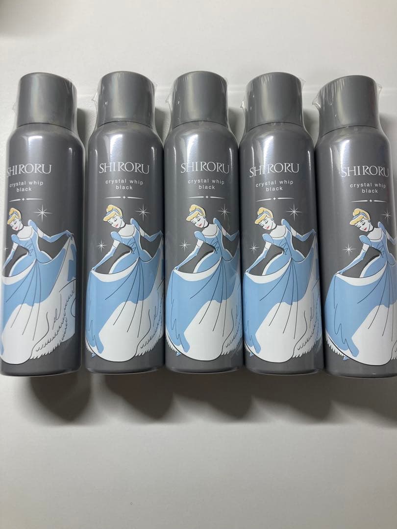 SHIRORU×Disney クリスタルホイップ ブラック 5本セット
