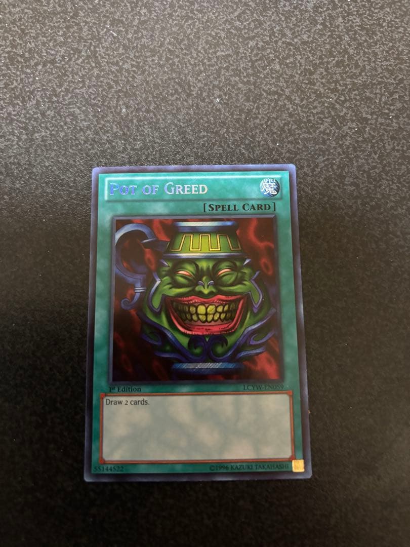 遊戯王 強欲な壺 英語版 シークレット LCYW - メルカリ