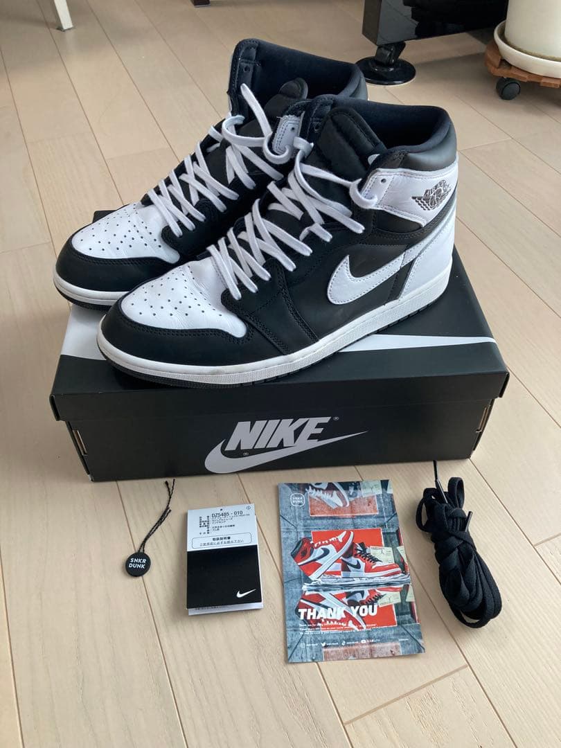 NIKE AIR JORDAN 1 RETRO HIGH OGリバースパンダ