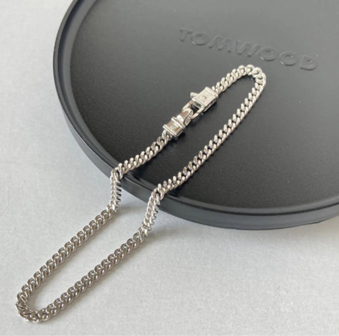 TOM WOOD シルバー チェーンブレスレット 中古・古着通販】TOM WOOD (トムウッド) チェーンブレスレット