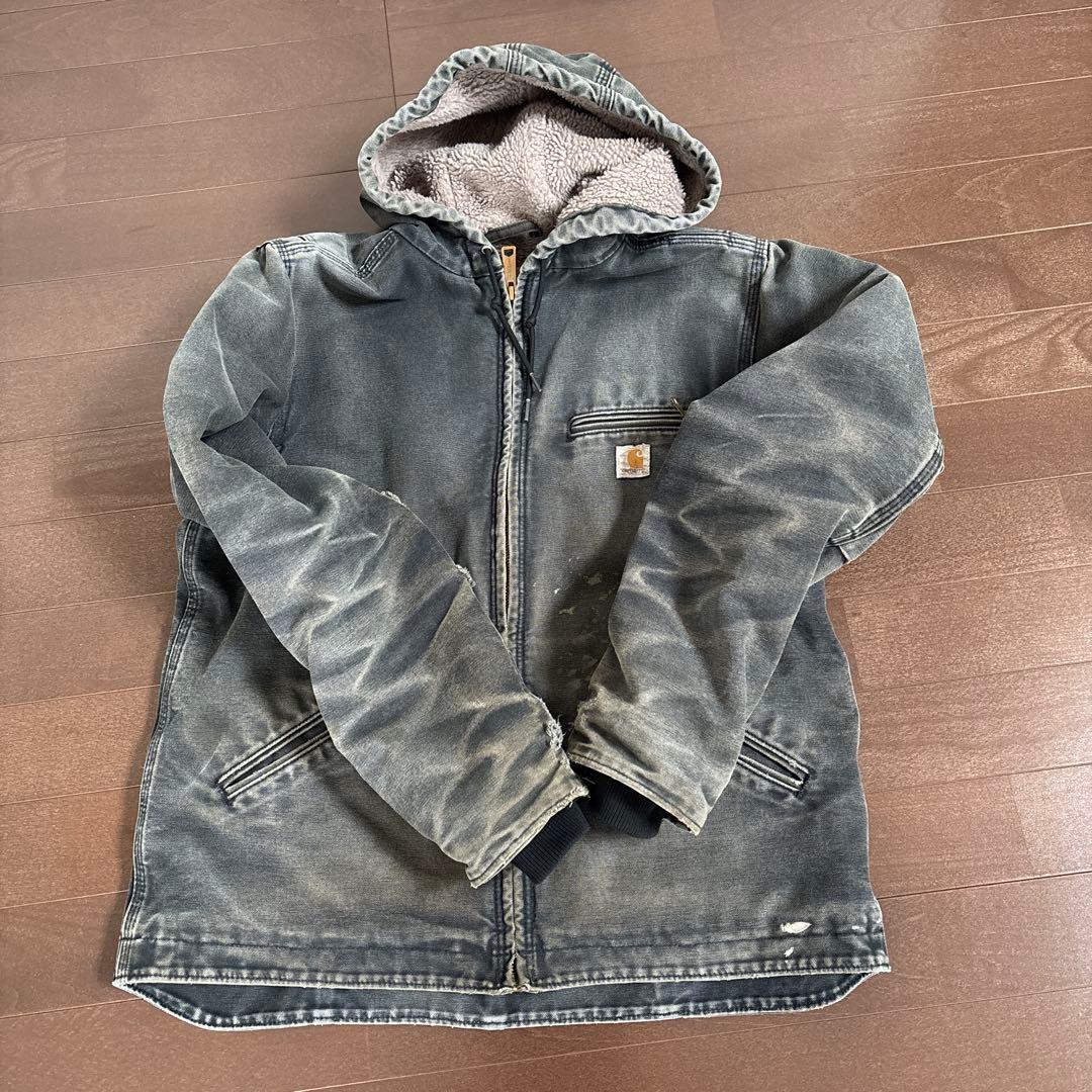 激シブ ビンテージ デトロイトジャケット ブラック黒 鬼フェード ハチ