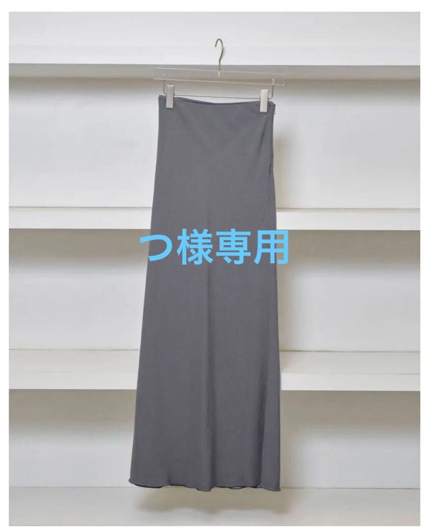 todayful Backsatin Pencil Skirt グレー 38 Backsatin Pencil Skirt/TODAYFUL12510801 - Select Shop Loozel