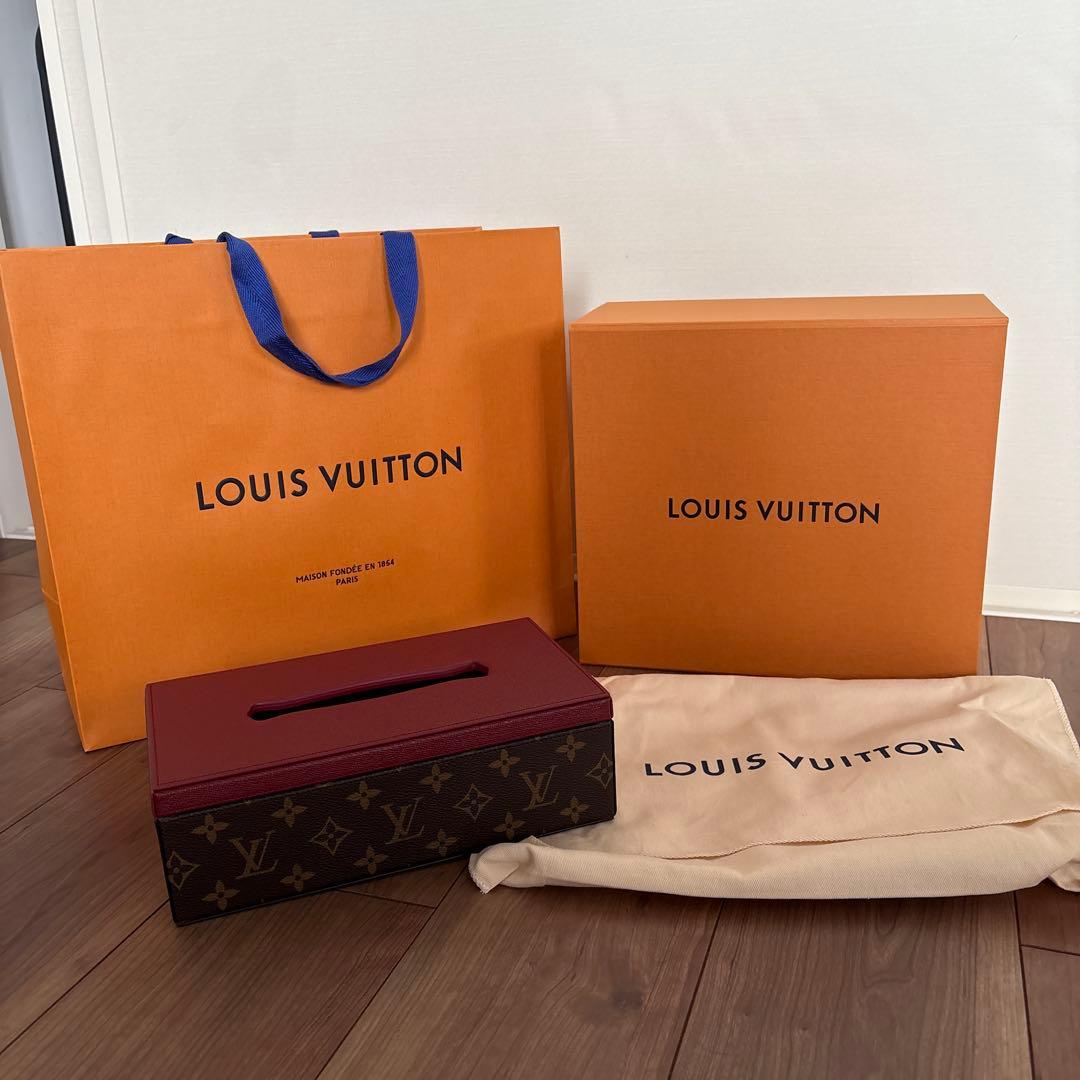 【新品未使用】LOUIS VUITTON ルイヴィトンティッシュ ボックス