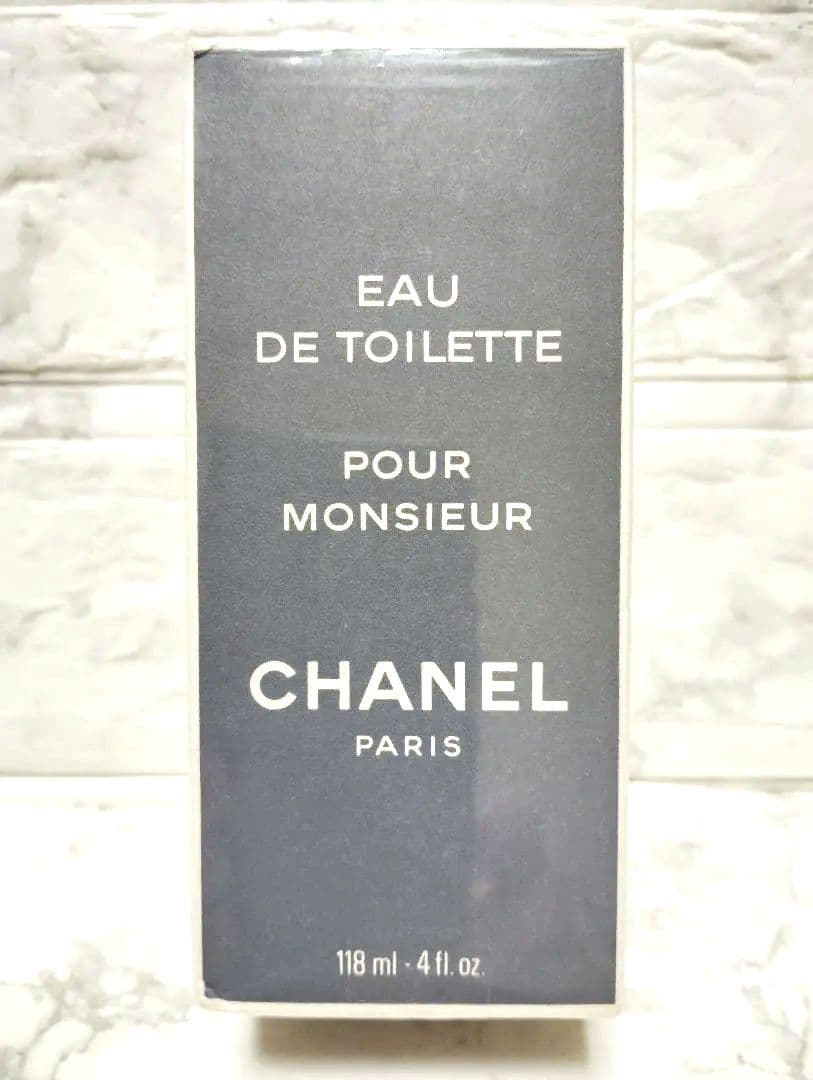 香水　新品　未開封　シャネル　プール　ムッシュウ　オードゥトワレット　118ml