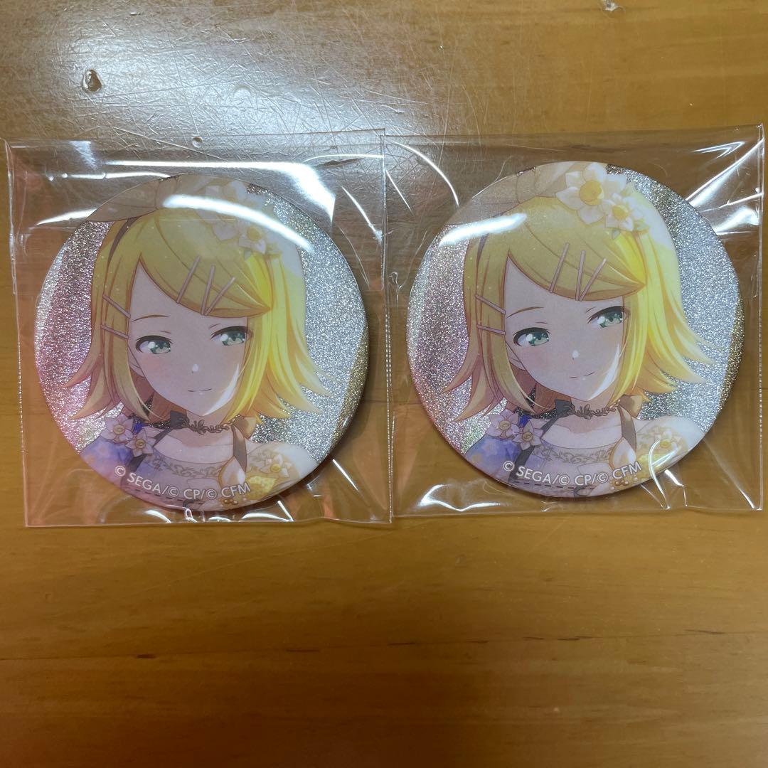 プロセカ グリッター缶バッジ vol.4A 鏡音リン - メルカリ