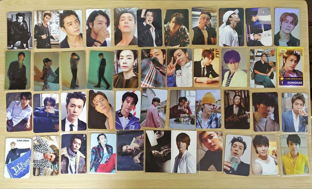 SUPER JUNIOR ドンヘ　トレカ　まとめ売り