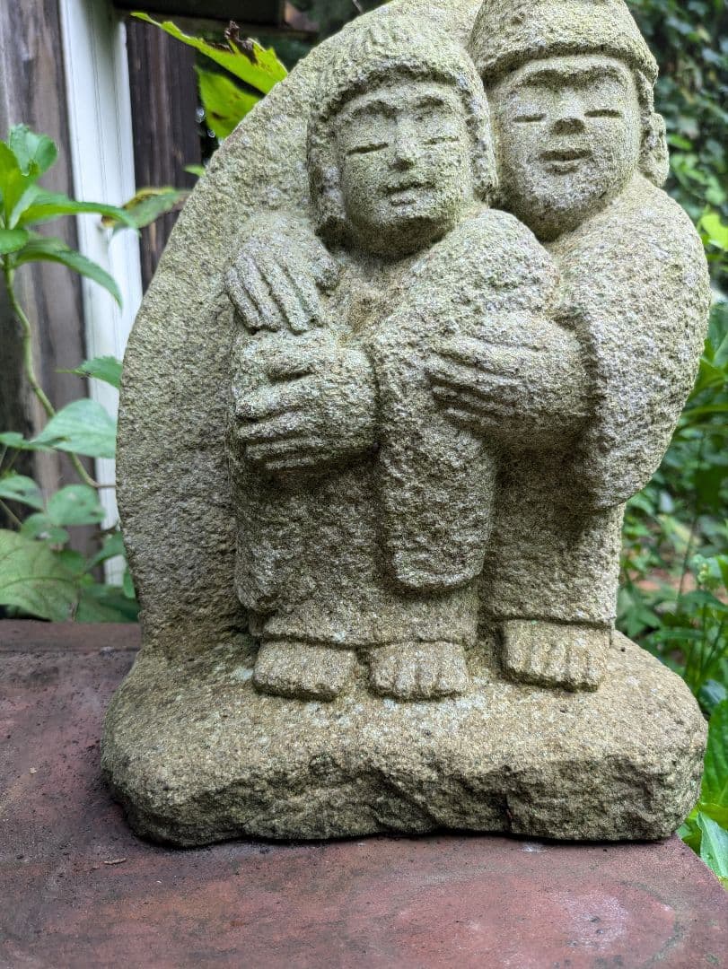 道祖神、石仏、愛々道祖神、倉田辰彦作