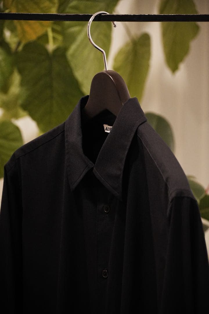 トップス AURALEE SUPER FINE TROPICAL WOOL SHIRT 3