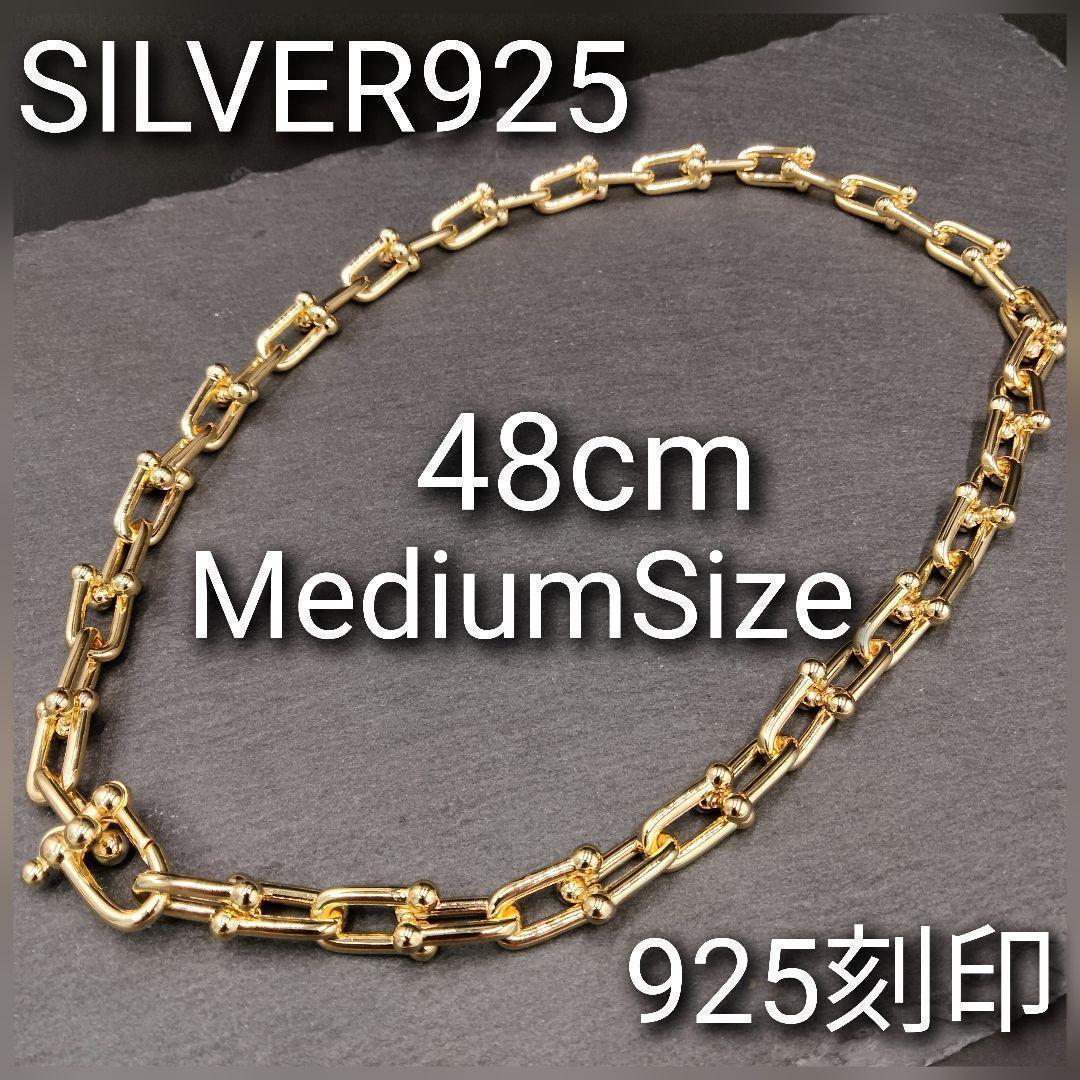 新品 超大人気 ゴールド チェーン ネックレス メンズセサリー レディース