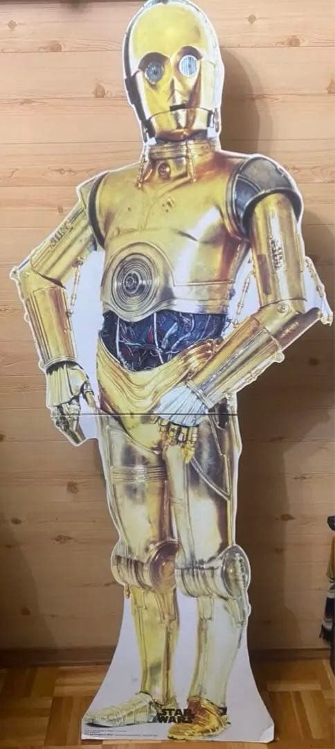 STAR WARS スターウォーズ　c3po 等身大　パネル
