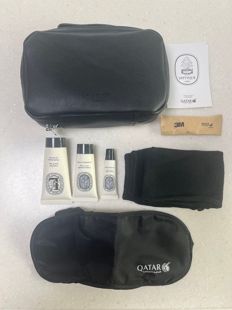 Diptyque 新品】カタール航空ビジネスクラスアメニティポーチ (香水