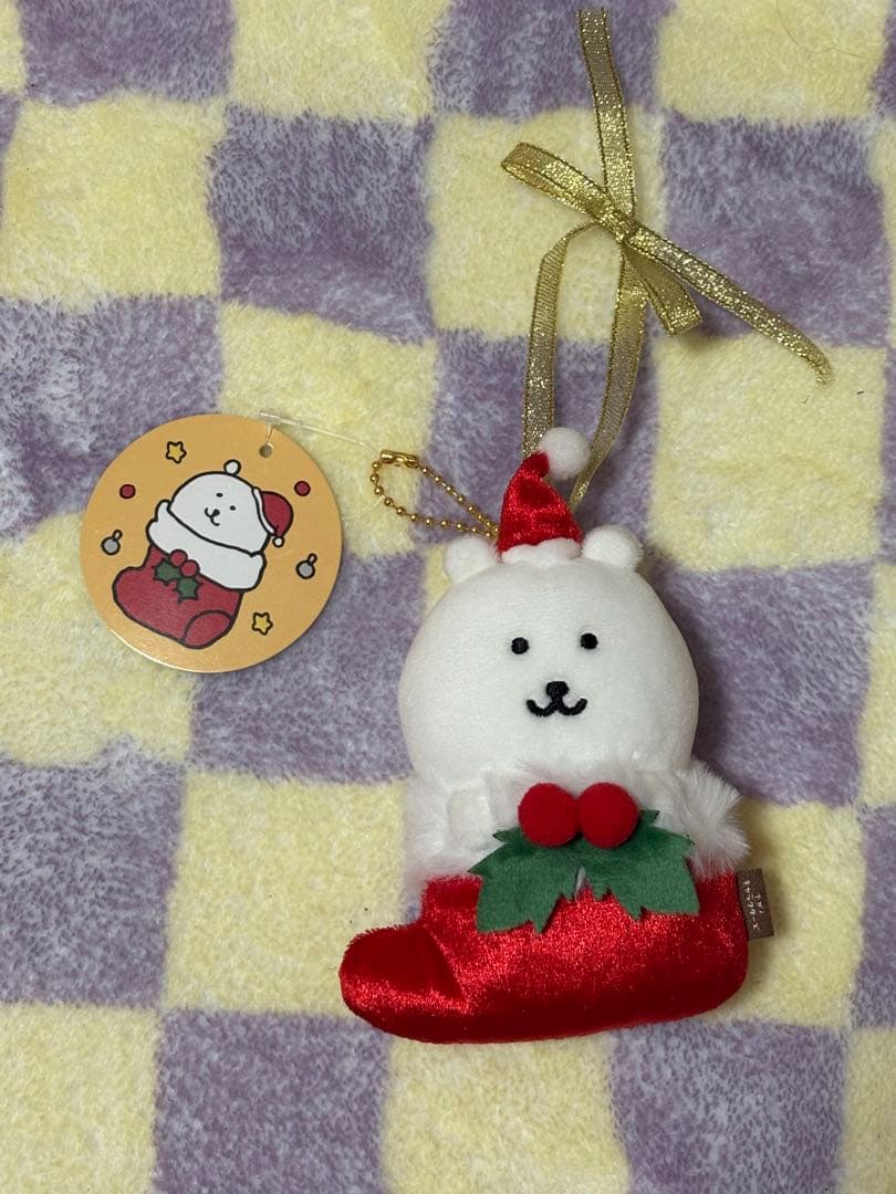 ナガノのくま　オーナメントにもなるマスコット　クリスマス　ホリデー　ちいかわ