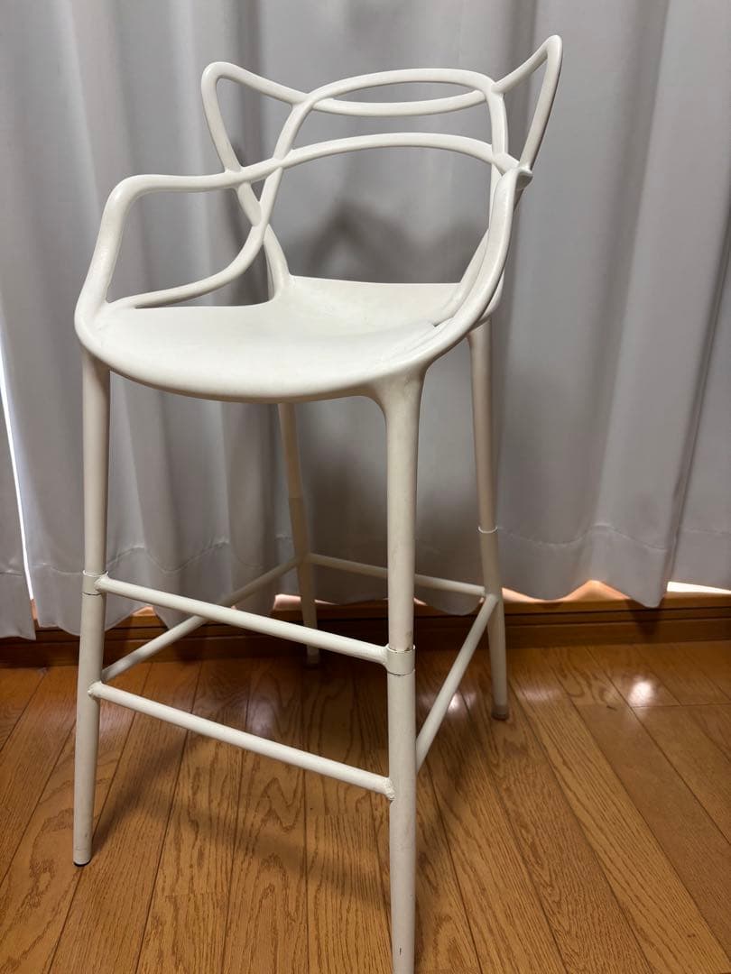 スネーキー　キッズチェア　本体　台　セット　ホワイト