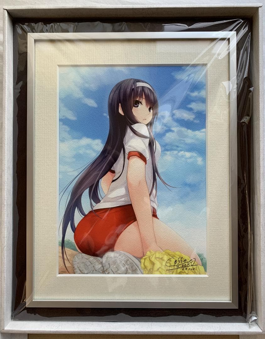 【保証書】 珈琲貴族 先生 K-BOOKSジークレー 直筆サイン入り複製原画02