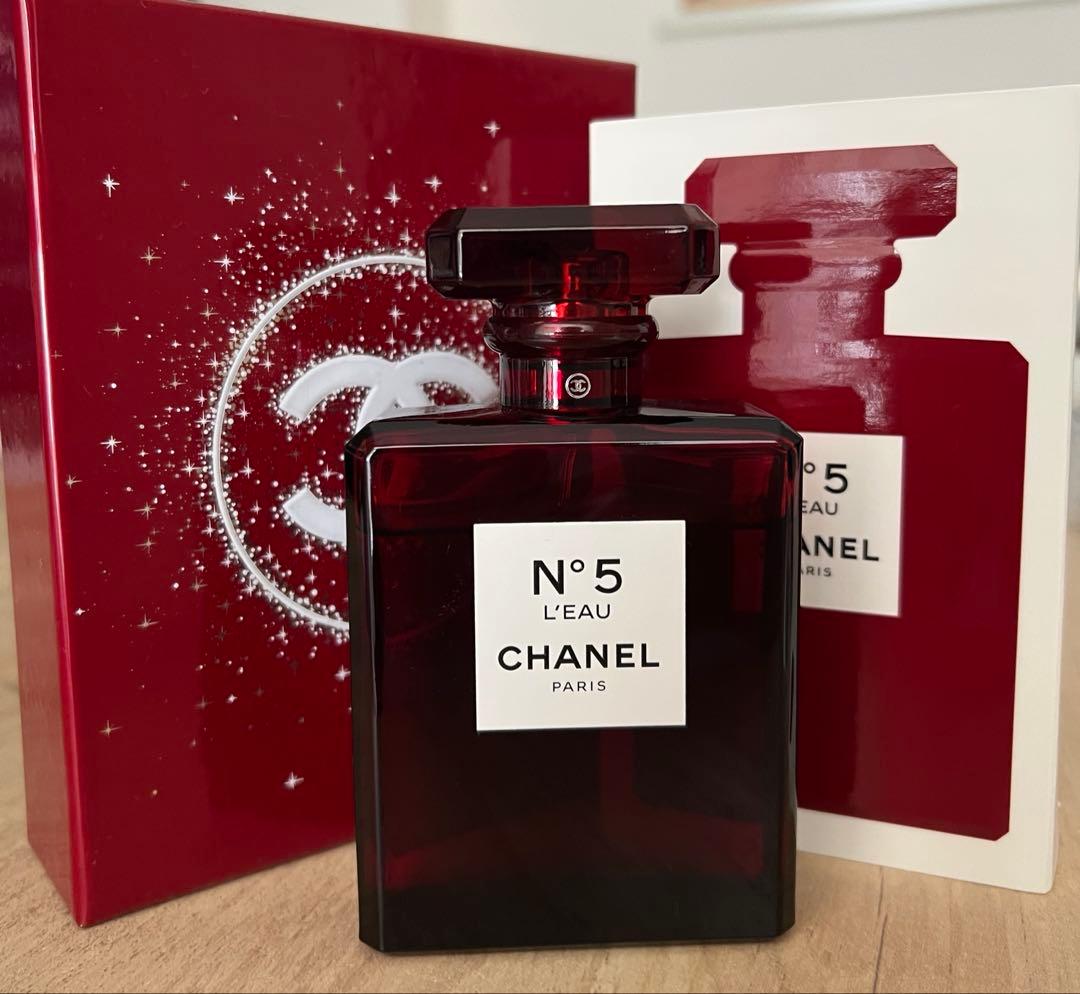 CHANEL シャネル 限定 香水 ナンバー5 赤 ボトル 新品