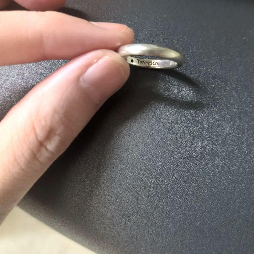 ティファニー スタッキング リングバンドリング エメラルド 6.5号