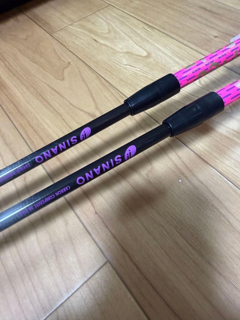 SINANO スキー ストック 101-123cm シナノ サロモン オガサカの通販は
