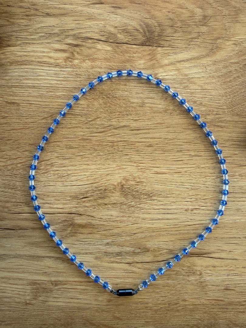 846 YAJIRO ネックレス　8シリーズ　サファイアブルー