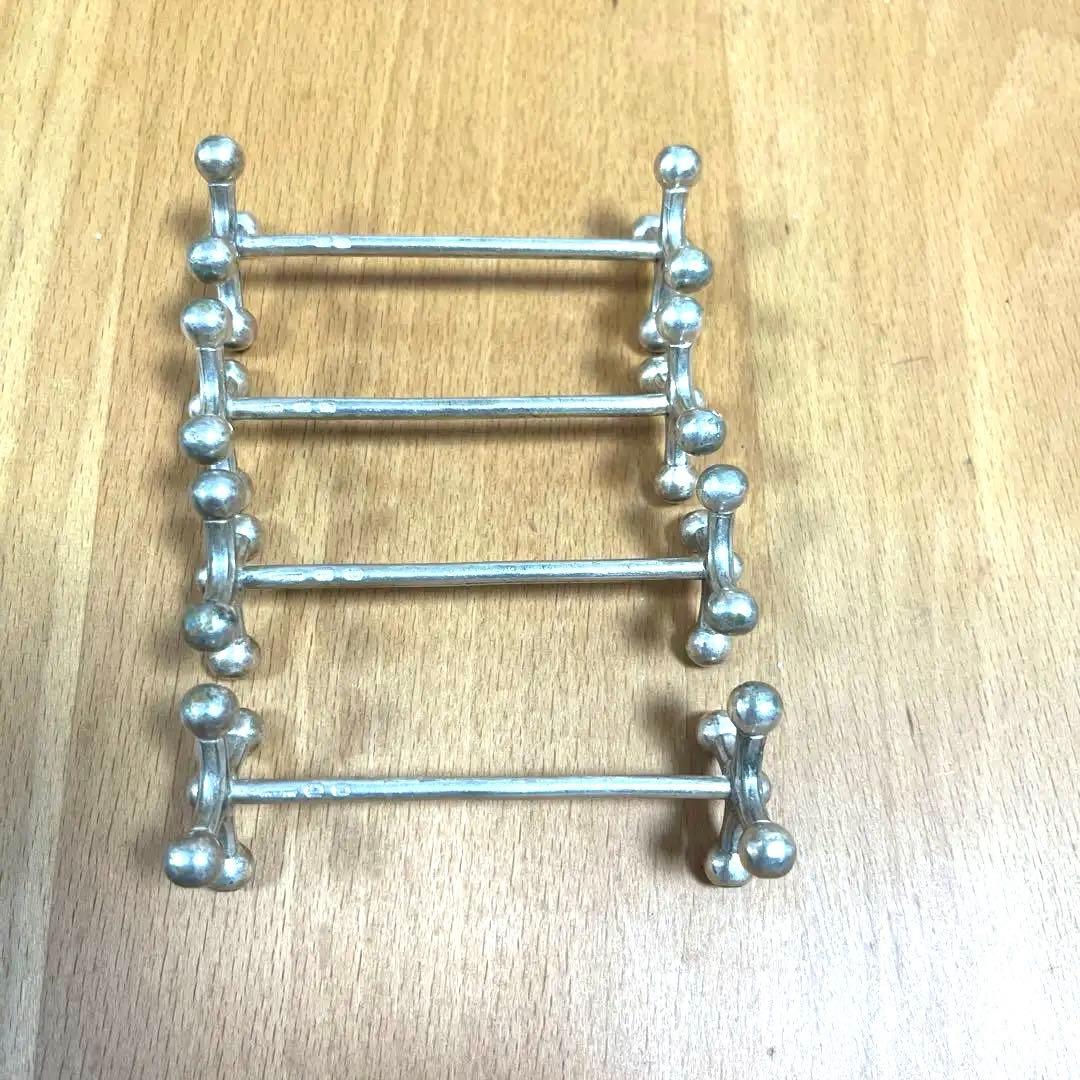 Halphen クリストフル　銀製骨型カトラリーレスト ナイフレスト