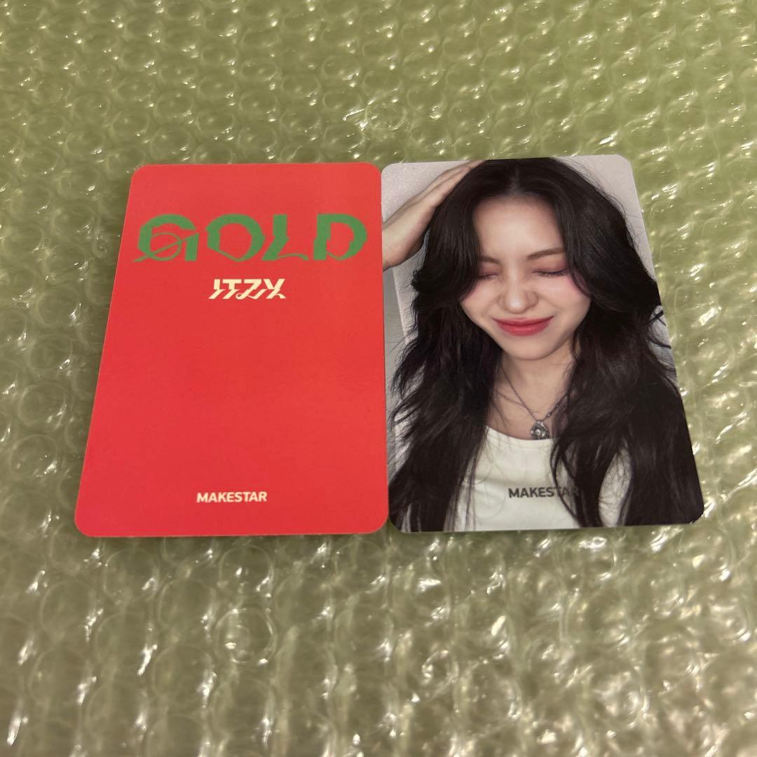 ITZY リュジン 対面 ヨントン 両面 トレカ 2枚セット GOLD ① - メルカリ